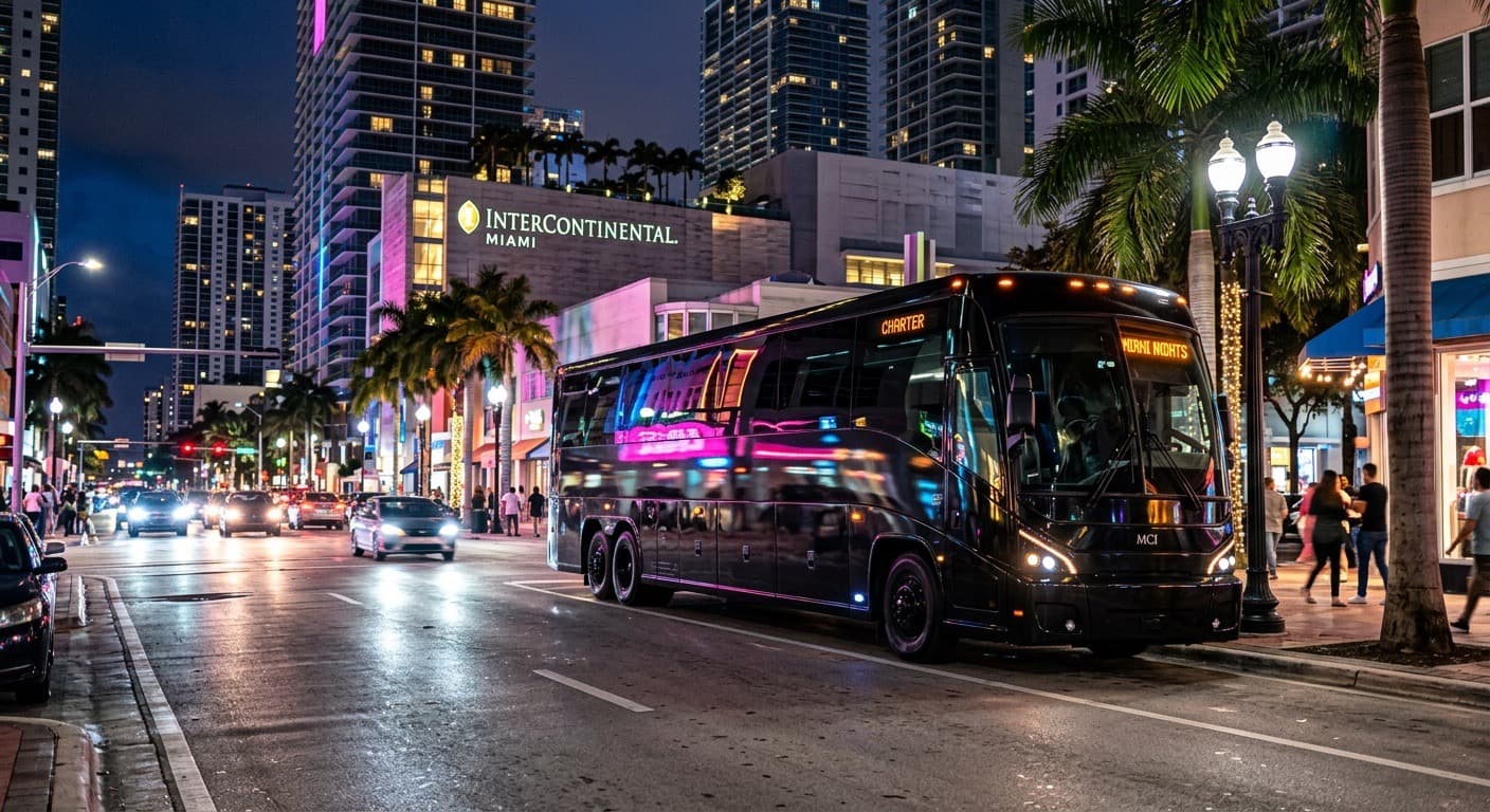 Full-Size Party Bus party bus in Fort Lauderdale